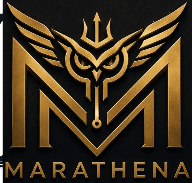 MarAthena gold crest mark